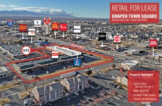 Plus de détails pour 404-448 E 12300 S, Draper, UT - Local commercial à louer