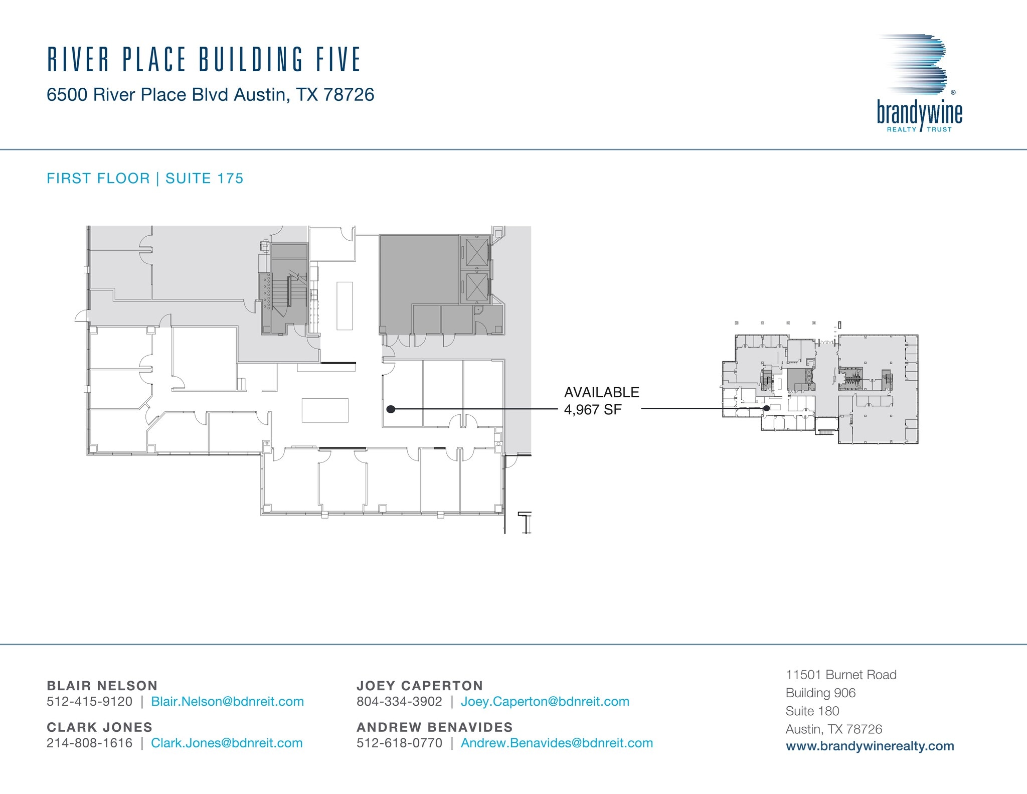 6500 River Place Blvd, Austin, TX à louer Plan de site– Image 1 sur 1