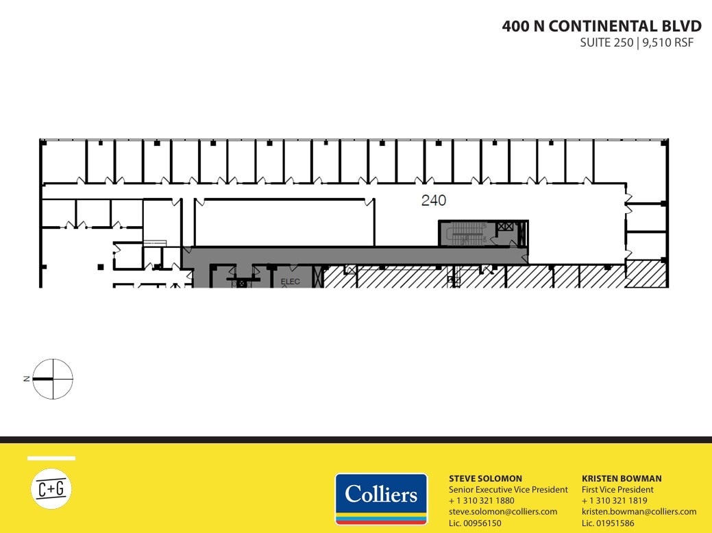 300 Continental Blvd, El Segundo, CA à louer Plan d’étage– Image 1 sur 1