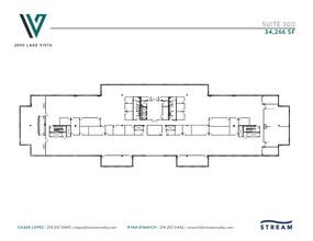 2850 Lake Vista Dr, Lewisville, TX à louer Plan d’étage– Image 1 sur 1