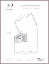 1212 New York Ave NW, Washington, DC à louer Plan d’étage– Image 1 sur 1