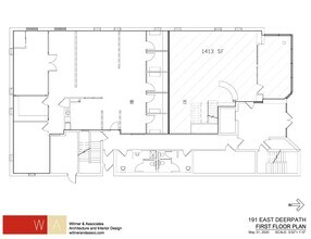 191 E Deerpath Rd, Lake Forest, IL à louer Plan d’étage– Image 1 sur 7