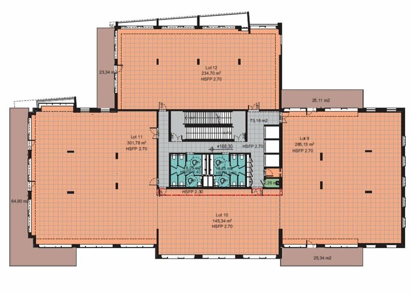 Bureau dans Valbonne à louer - Plan d’étage – Image 3 sur 3