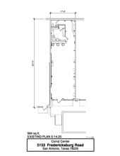 5115-5145 Fredericksburg Rd, San Antonio, TX à louer Plan d’étage– Image 1 sur 1