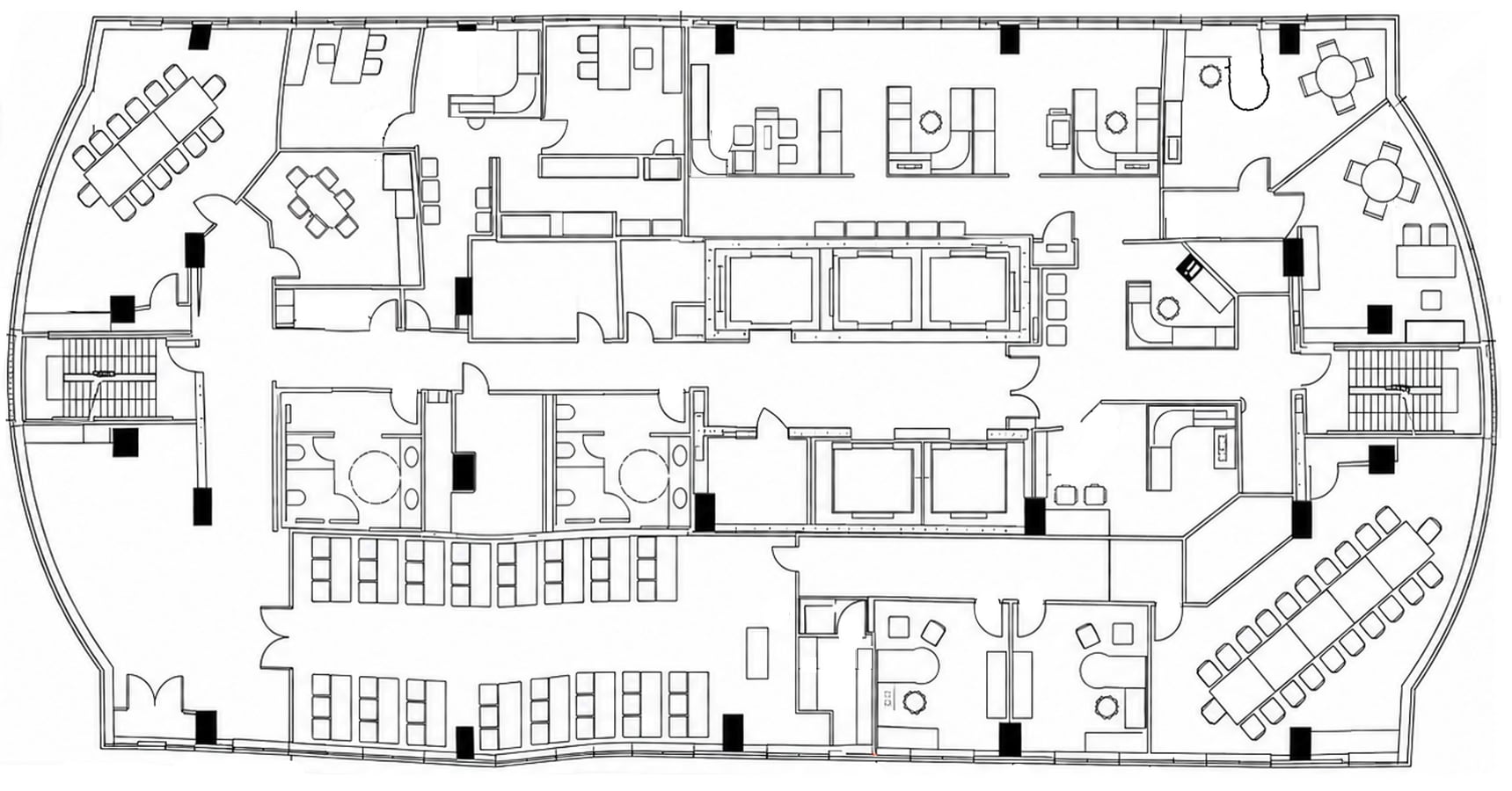 109 N Main St, Dayton, OH 45402 - Lot 6th Floor - - Plan d’étage - Image 1 of 6