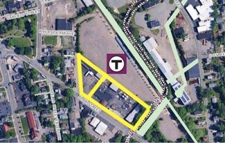 Plus de détails pour Prime 2.7 Acre Commercial Opportunity – à vendre, Brockton, MA