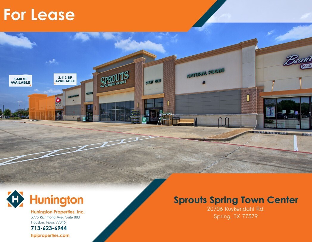 20706-20710 Kuykendahl Blvd, Spring, TX à louer Photo principale– Image 1 sur 2