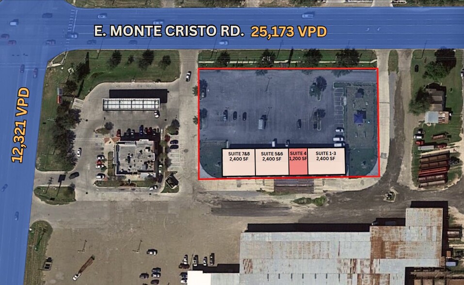 222 E Monte Cristo Rd, Edinburg, TX à louer - Photo de l’immeuble – Image 3 sur 6