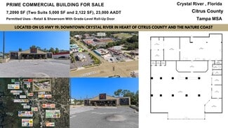 Plus de détails pour 669 NE Us Highway 19, Crystal River, FL - Local commercial à vendre