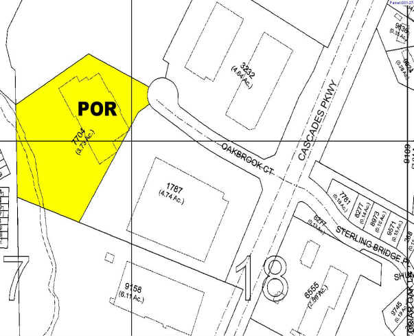 45681 Oakbrook Ct, Sterling, VA à vendre - Plan cadastral – Image 2 sur 9