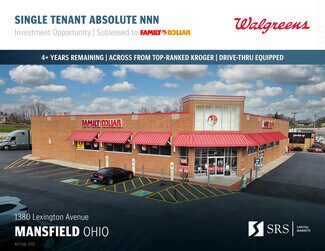 Plus de détails pour 1380 Lexington Ave, Mansfield, OH - Local commercial à vendre