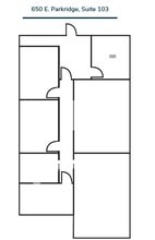 650 E Parkridge Ave, Corona, CA à louer Plan d’étage– Image 1 sur 1