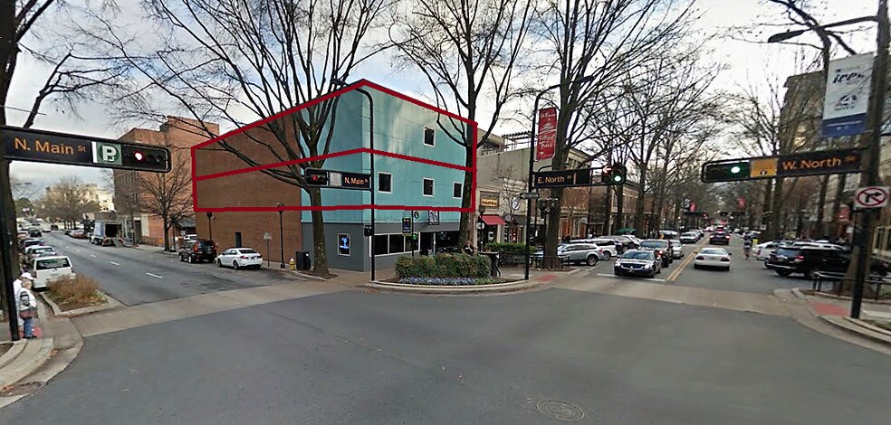 128 N Main St, Greenville, SC à louer - Photo de l’immeuble – Image 1 sur 4
