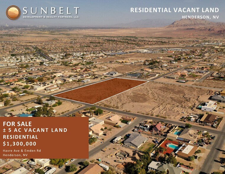 Emden St, Henderson, NV à vendre - Photo principale – Image 1 sur 3