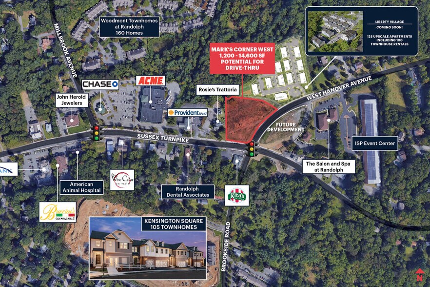 1A W Hanover Ave, Randolph, NJ à louer - Photo de l’immeuble – Image 2 sur 3