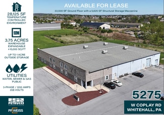Plus de détails pour 5275 W Coplay Rd, Whitehall, PA - Bureau, Industriel/Logistique à louer