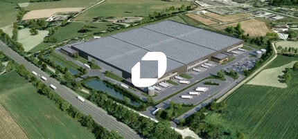 Derval - Vue aérienne  vue de carte