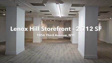 1050-1056 3rd Ave, New York, NY à louer - Vidéo sur l’annonce professionnelle