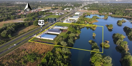 3460 US Highway 92 E, Lakeland, FL - Vue aérienne vue de carte - Image1