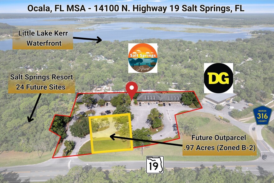 14100 N Highway 19, Salt Springs, FL à vendre - Aérien – Image 2 sur 61