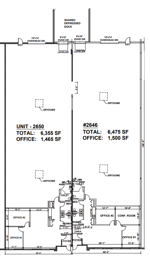 2654 Corporate Pky, Algonquin, IL à louer Plan d’étage– Image 1 sur 1