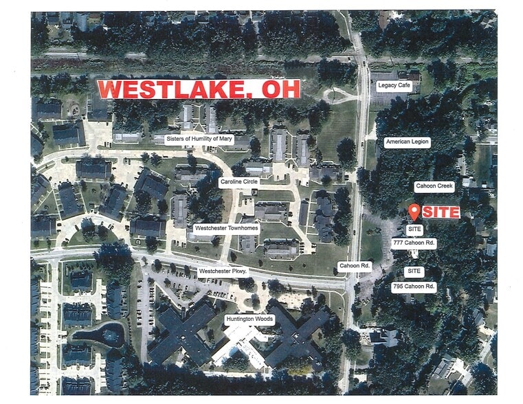795 Cahoon Rd, Westlake, OH à vendre - Aérien – Image 1 sur 3