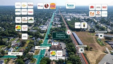 1044 Suffolk Ave, Brentwood, NY - VUE AÉRIENNE vue de carte