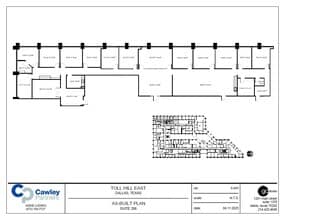 5440 Harvest Hill Rd, Dallas, TX à louer Plan d’étage– Image 2 sur 2