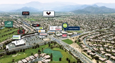 44125 Jefferson St, La Quinta, CA - VUE AÉRIENNE  vue de carte