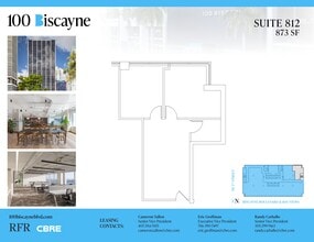 100 N Biscayne Blvd, Miami, FL à louer Plan de site– Image 1 sur 4
