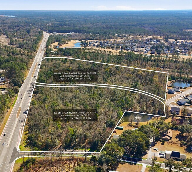 HWY 144 & Port Royal Rd, Richmond Hill, GA à vendre - Aérien – Image 1 sur 11