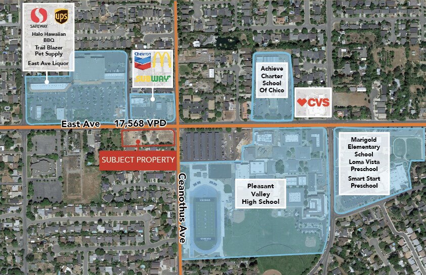 1389 East Ave, Chico, CA à vendre - Photo de l’immeuble – Image 3 sur 3