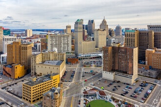 400 Bagley St, Detroit, MI - Vue aérienne  vue de carte - Image1