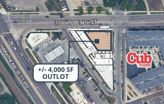 Plus de détails pour E 46th St, Minneapolis, MN - Local commercial à louer