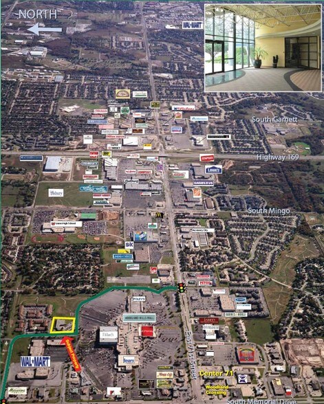 6737 S 85th East Ave, Tulsa, OK à vendre - Aérien – Image 3 sur 7