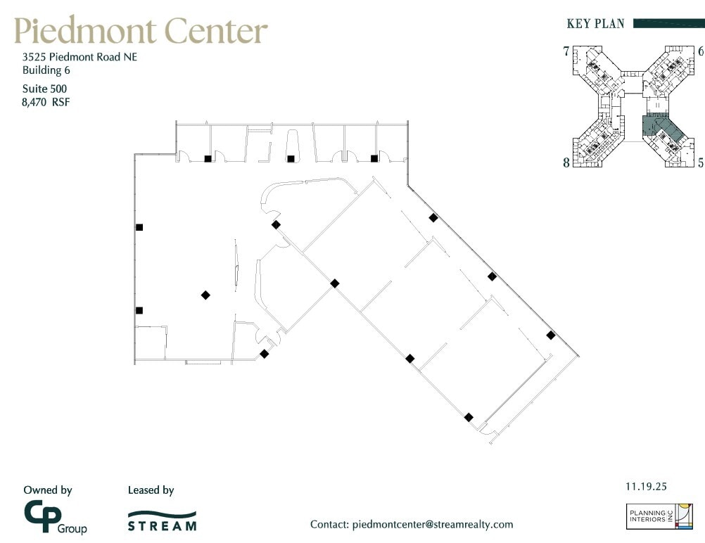 3495 Piedmont Rd NE, Atlanta, GA à louer Plan d’étage– Image 1 sur 1