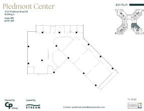 3495 Piedmont Rd NE, Atlanta, GA à louer Plan d’étage– Image 1 sur 1