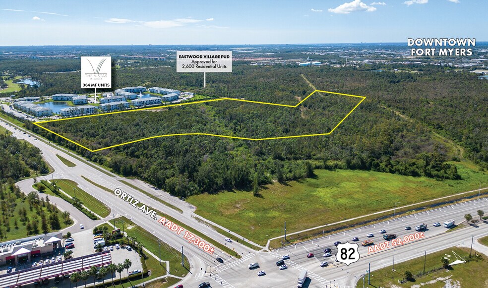 Ortiz Ave., South of SR 82, Fort Myers, FL à vendre - Aérien – Image 3 sur 8
