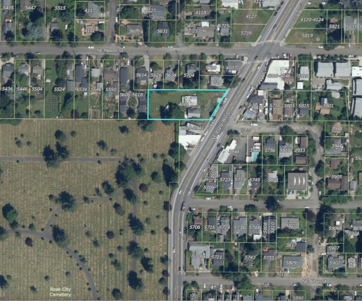 4001 NE Cully Blvd, Portland, OR à vendre - Aérien – Image 3 sur 5