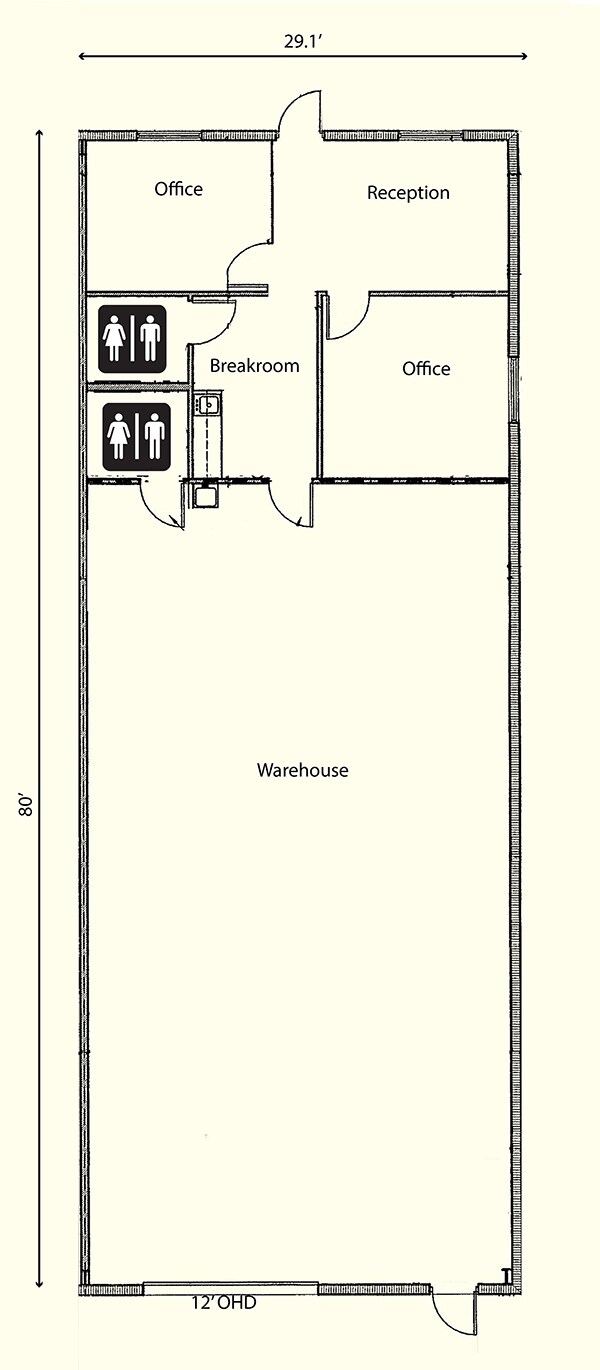 7997 Mercantile St, North Fort Myers, FL à vendre Plan d’étage– Image 1 sur 3