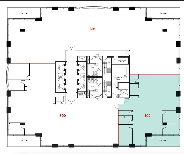 151 Yonge St, Toronto, ON à louer Plan d’étage– Image 1 sur 1