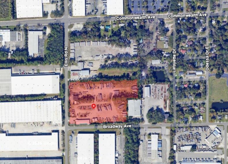 501 Ellis Road North, Jacksonville, FL à vendre - Aérien – Image 1 sur 2