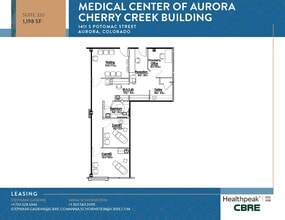 1411 S Potomac St, Aurora, CO à louer Plan d’étage– Image 1 sur 1