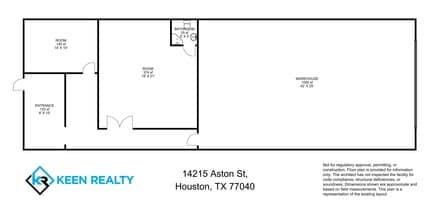 14201-14227 Aston St, Houston, TX à louer Plan de site– Image 1 sur 1