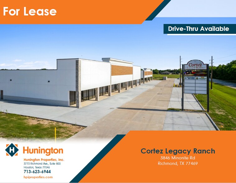 3846 Minonite Rd, Richmond, TX à louer - Photo de l’immeuble – Image 1 sur 1