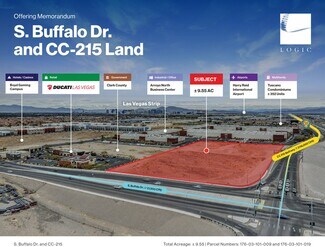 Plus de détails pour S. Buffalo Drive and CC-215, Las Vegas, NV - Terrain à vendre