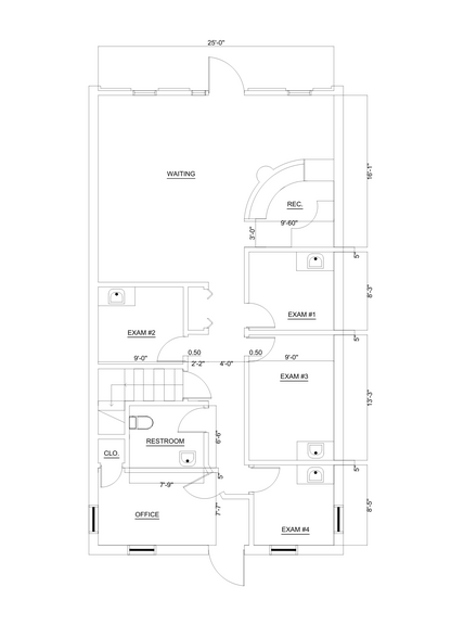 2490-2502 S Rochester Rd, Rochester Hills, MI à louer - Plan d’étage – Image 2 sur 7