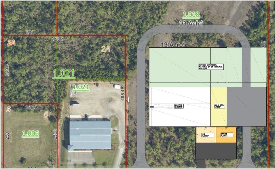 1739 Industrial Pky, Foley, AL à louer - Plan de site – Image 2 sur 2