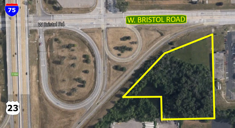 I-75/US-23 & Bristol Rd, Flint, MI à vendre - Aérien – Image 3 sur 4