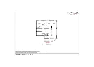 166 Main St, Lincoln Park, NJ à louer Plan d’étage– Image 1 sur 5